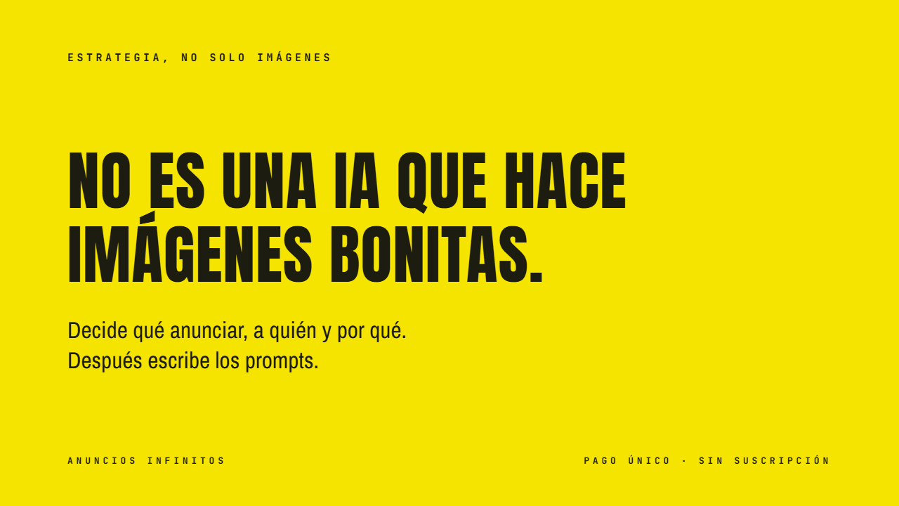 Lo que hace diferente a Anuncios Infinitos
